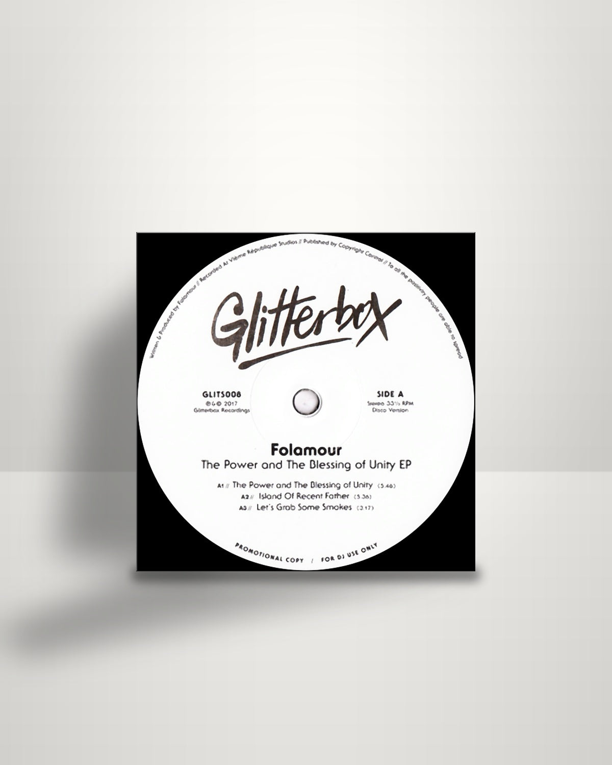 Folamour – The Power And The Blessing Of Unity EP - 12" - Glitterbox UK 2017
