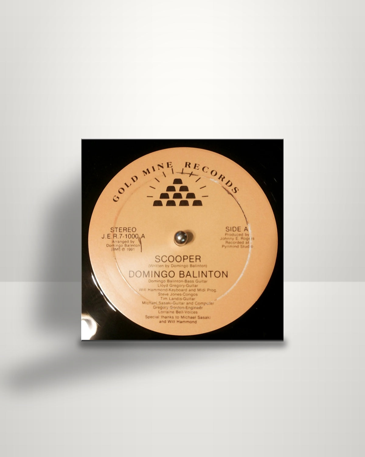 Domingo Balinton – Scooper - 12" - Gold Mine Records US 1991