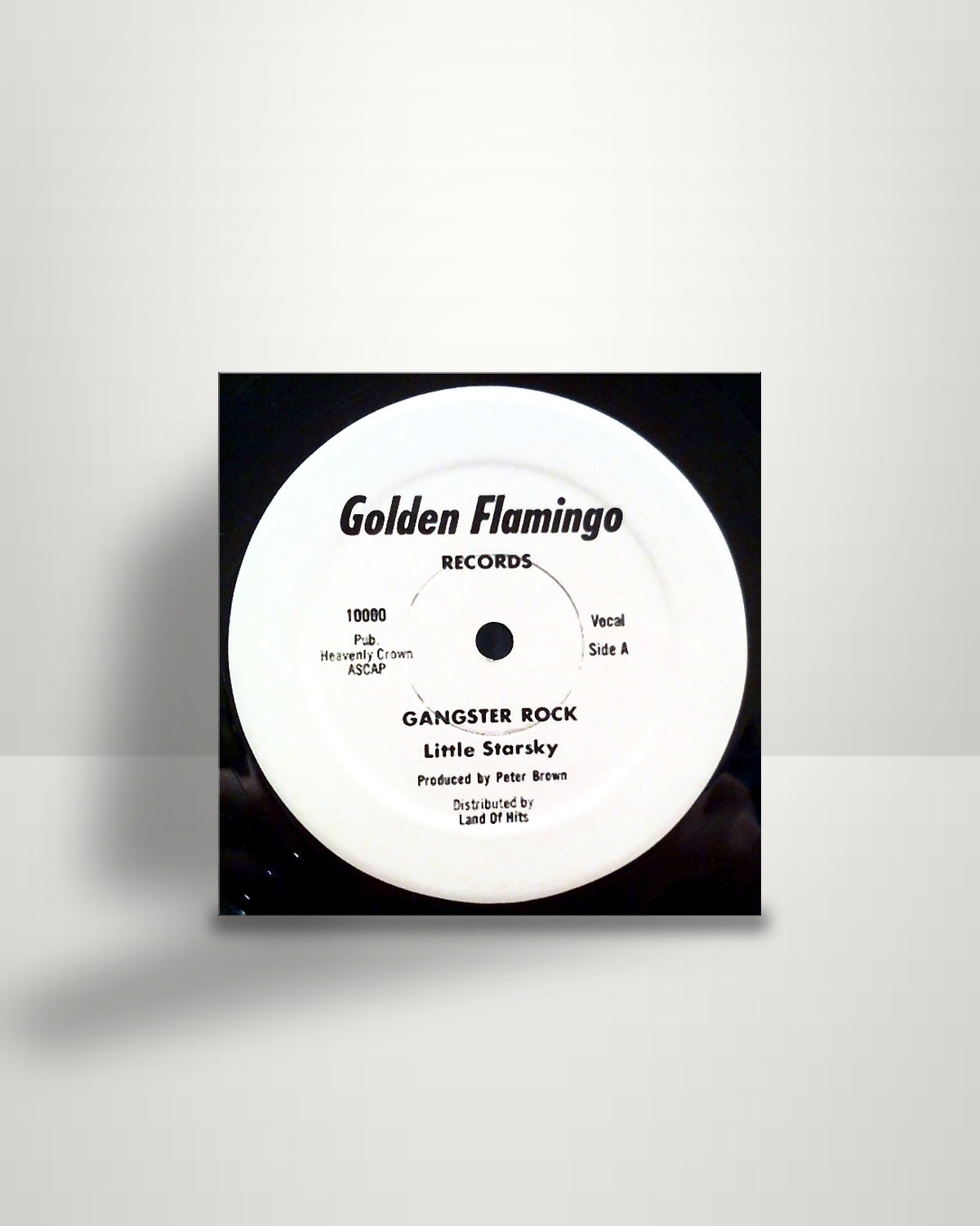 Little Starsky / Land Of Hits Orchestra – Gangster Rock - 12" - Golden Flamingo Records US