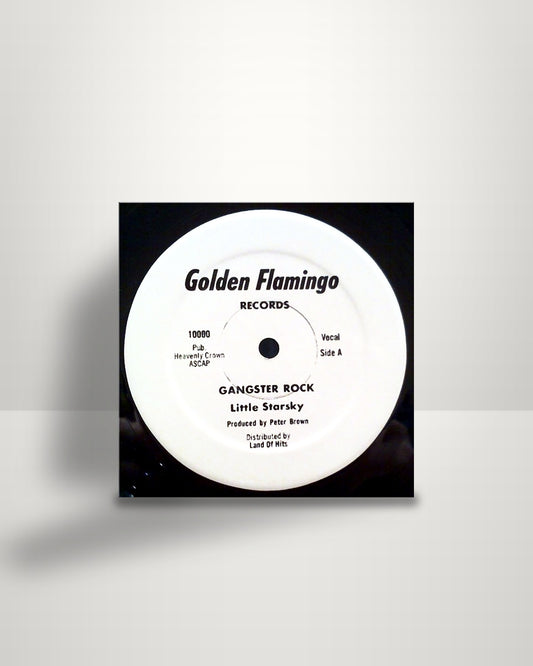 Little Starsky / Land Of Hits Orchestra – Gangster Rock - 12" - Golden Flamingo Records US