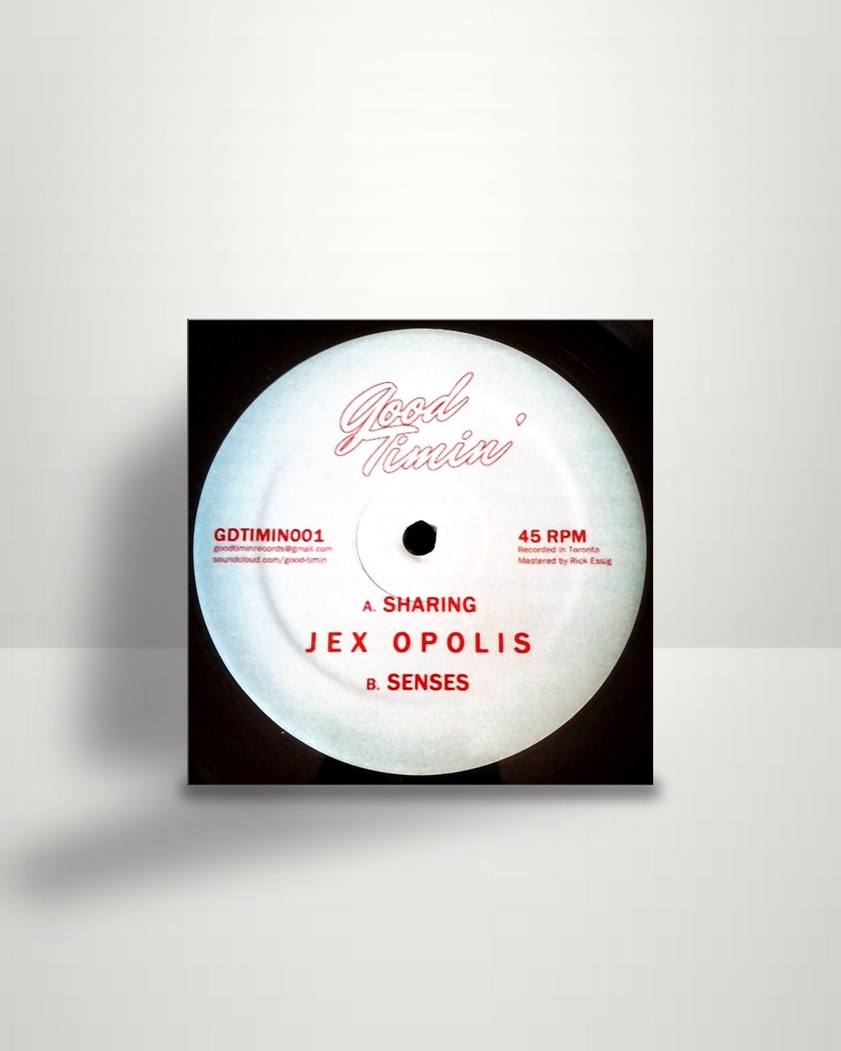Jex Opolis – Sharing - 12" - Good Timin' CA 2013