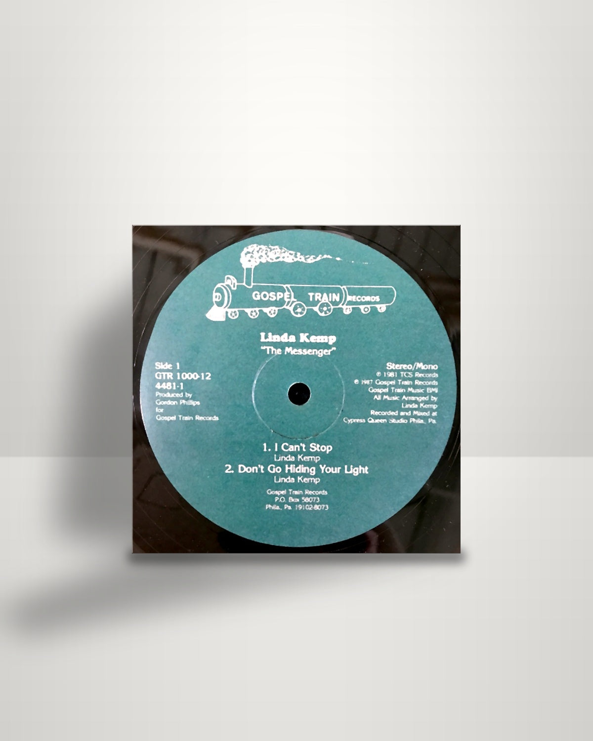 Linda Kemp – The Messenger - 12" - Gospel Train Records US 1987