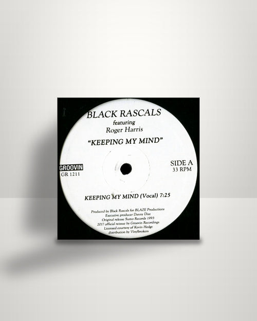 Black Rascals Featuring Roger Harris – Keeping My Mind - 12" - Groovin Recordings EU 2017