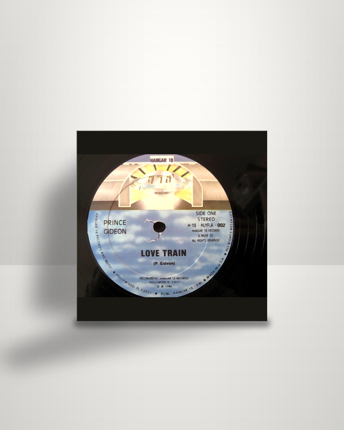 Prince Gideon – Love Train / Use Me - 12" - Hangar 18 US 1988