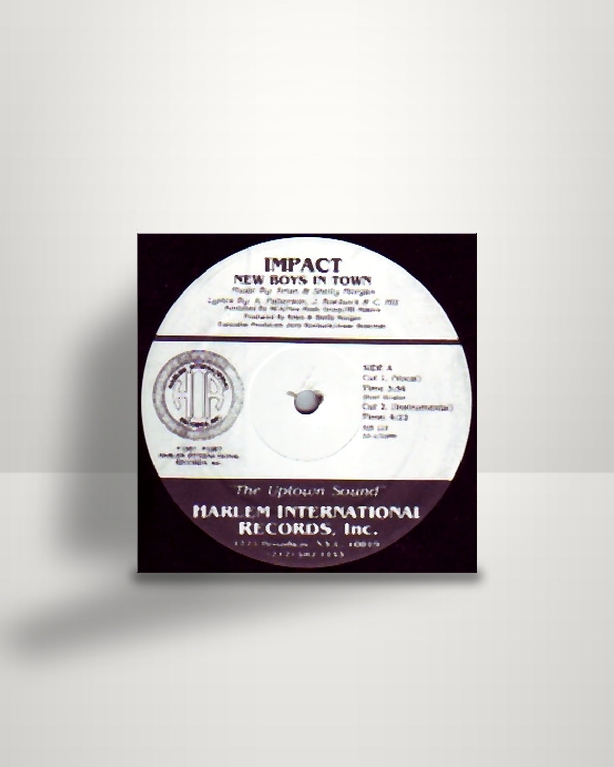 Impact – New Boys In Town - 12" - Harlem International Records, Inc. US 1987