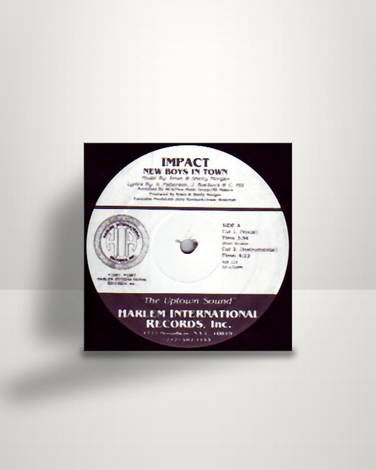 Impact – New Boys In Town - 12" - Harlem International Records, Inc. US 1987