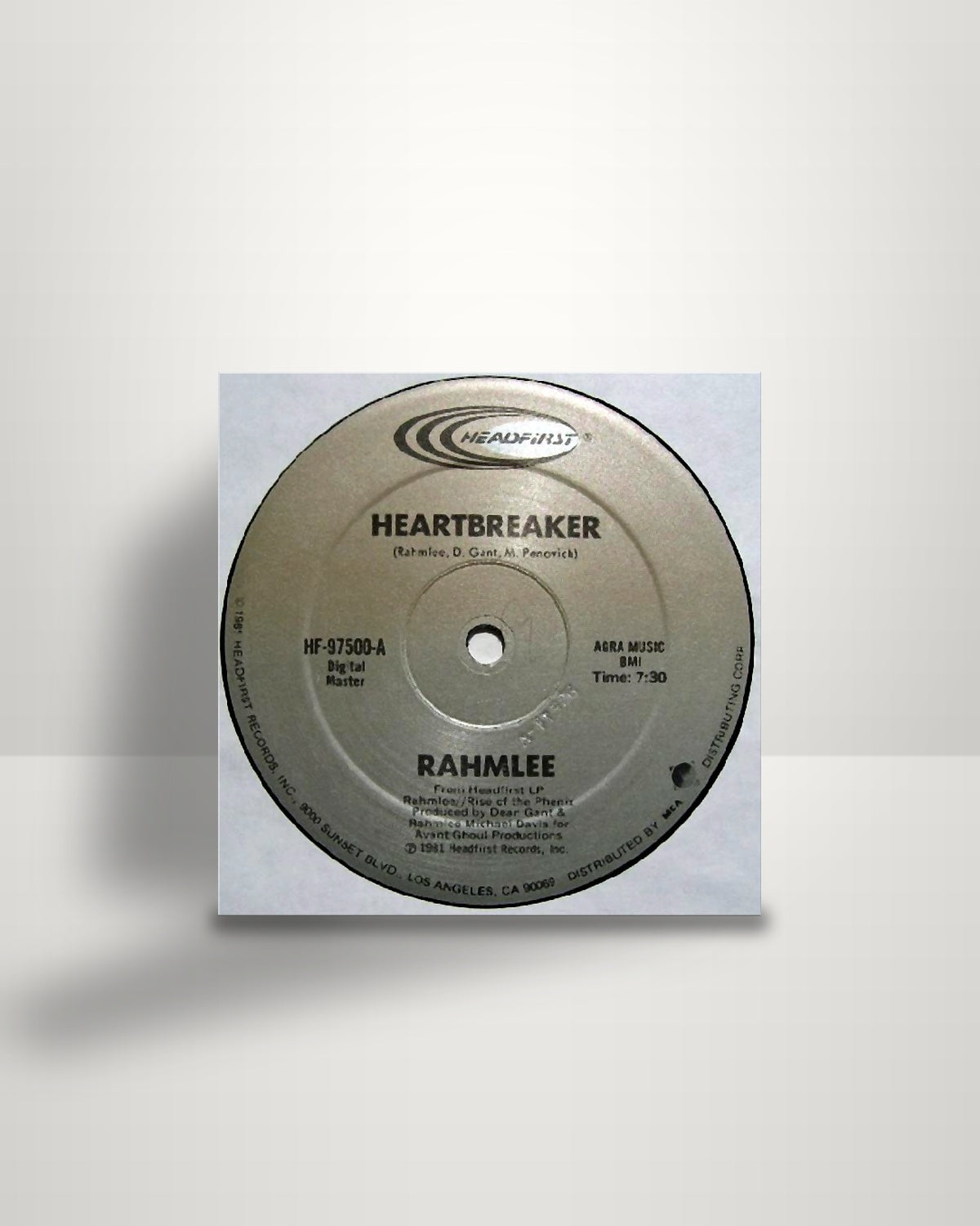 Rahmlee Michael Davis – Heartbreaker / Think - 12" - Headfirst US 1981