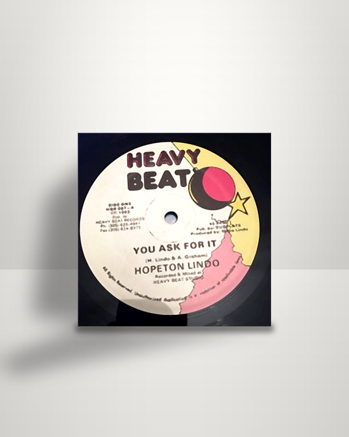Hopeton Lindo – You Ask For It - 12" - Heavy Beat US 1993