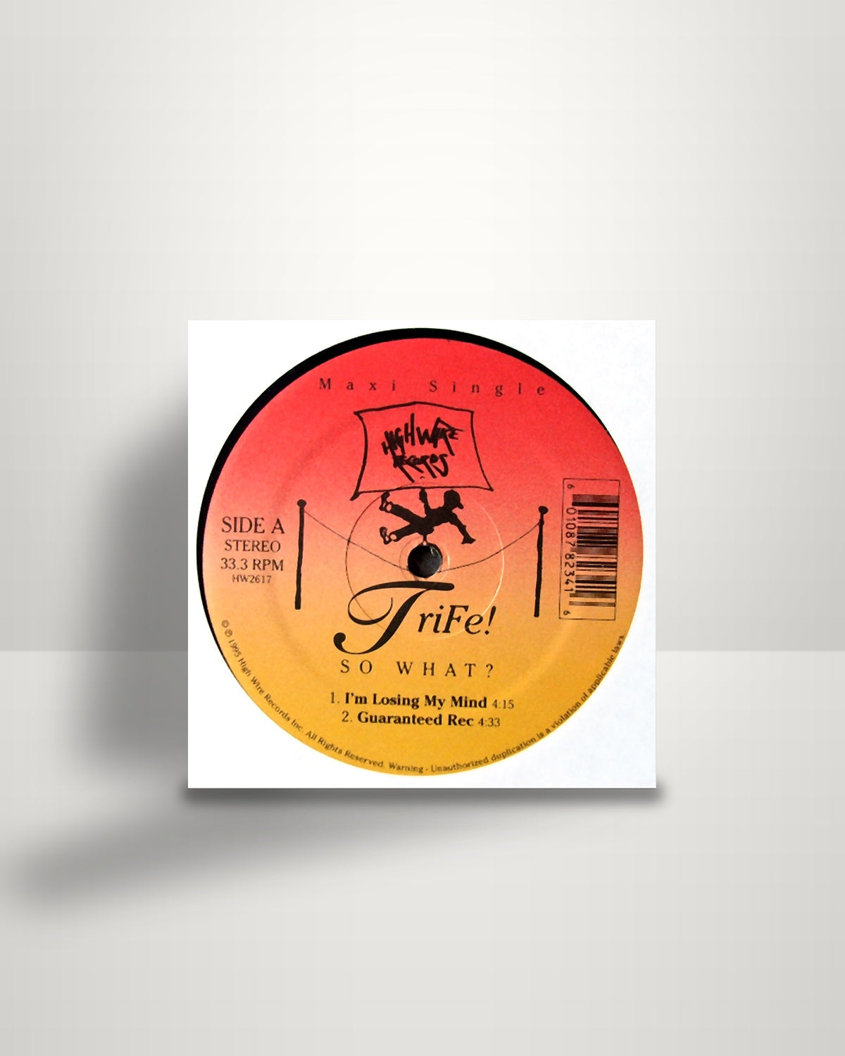 Trife! – So What? - 12" - High Wire Records US 1995