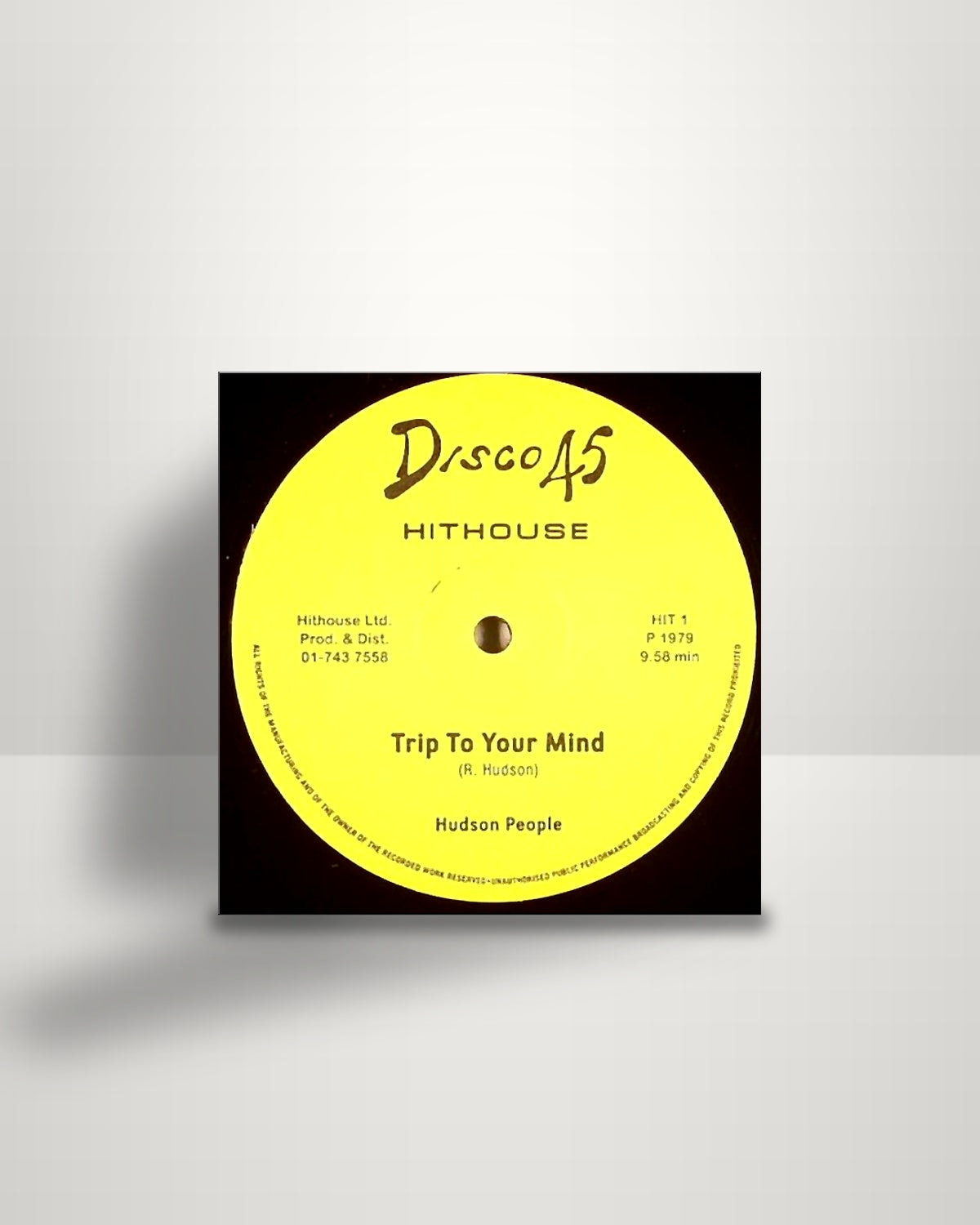 Hudson People – Trip To Your Mind - 12" - Hithouse US 2008