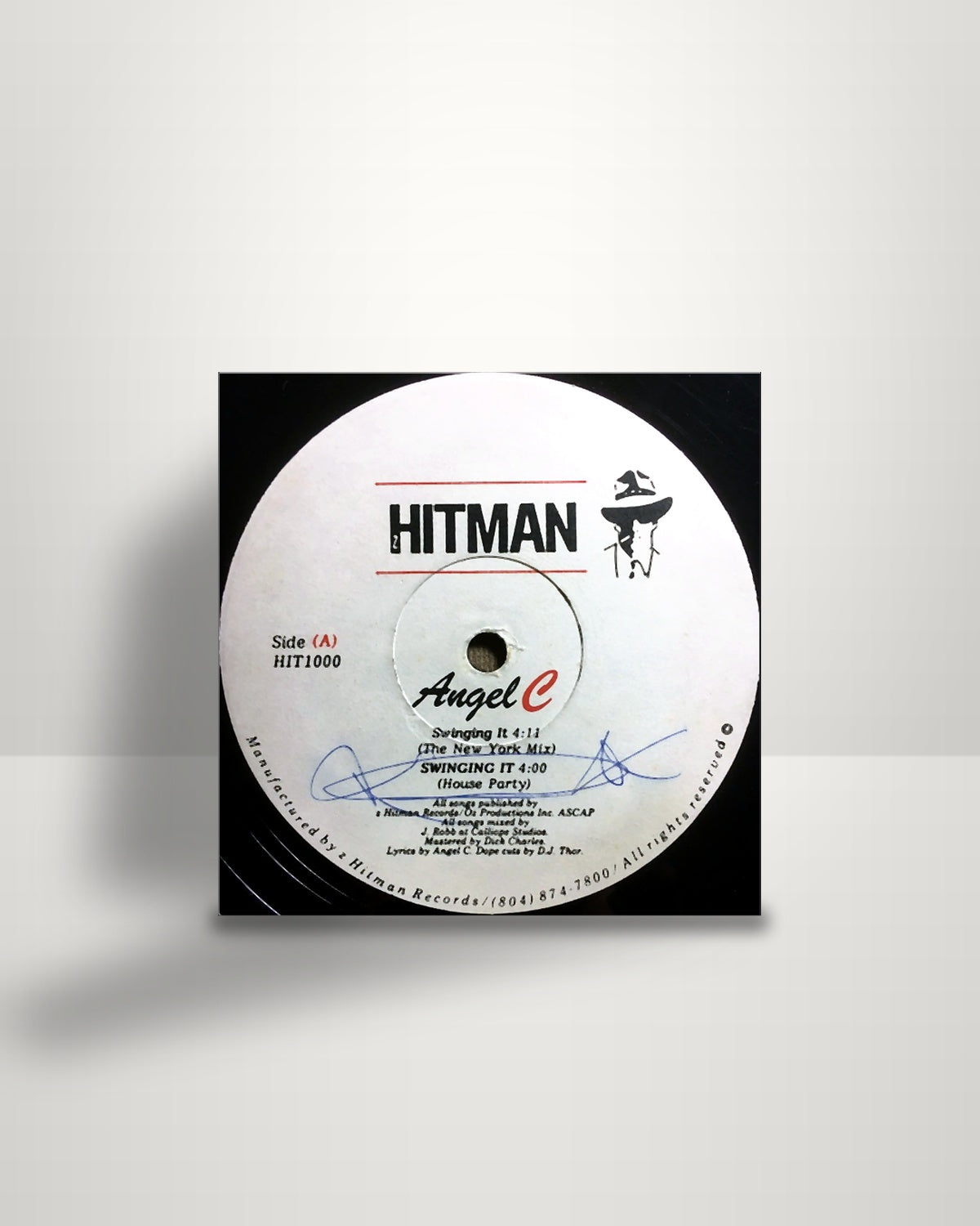 Angel C – Swinging It - 12" - Hitman Records US