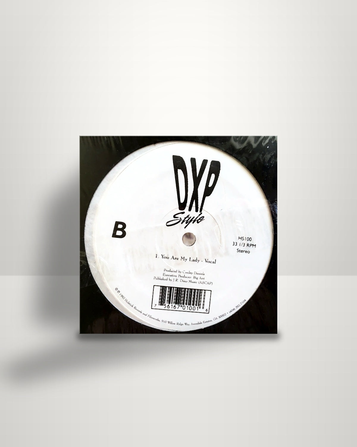 DXP Style – Can You Feel It - 12" - Holstick Records US 1992