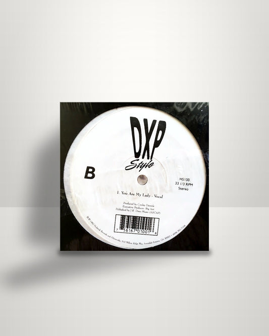 DXP Style – Can You Feel It - 12" - Holstick Records US 1992