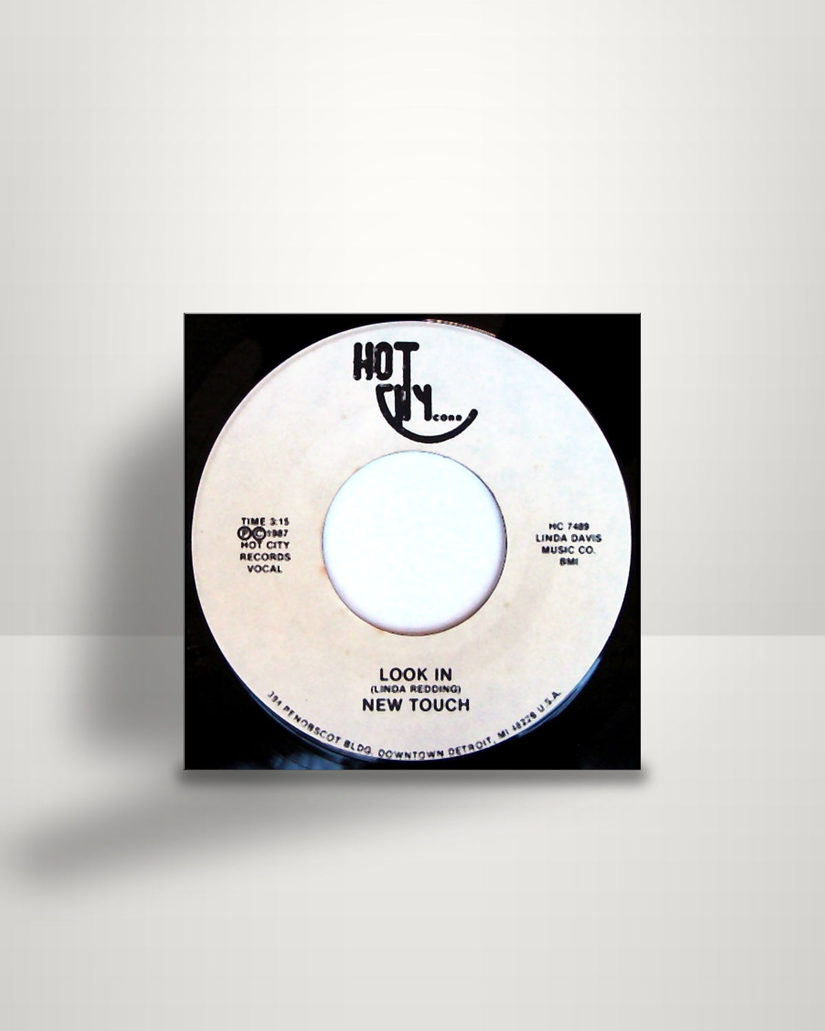 New Touch – Look In - 7" - Hot City Records US