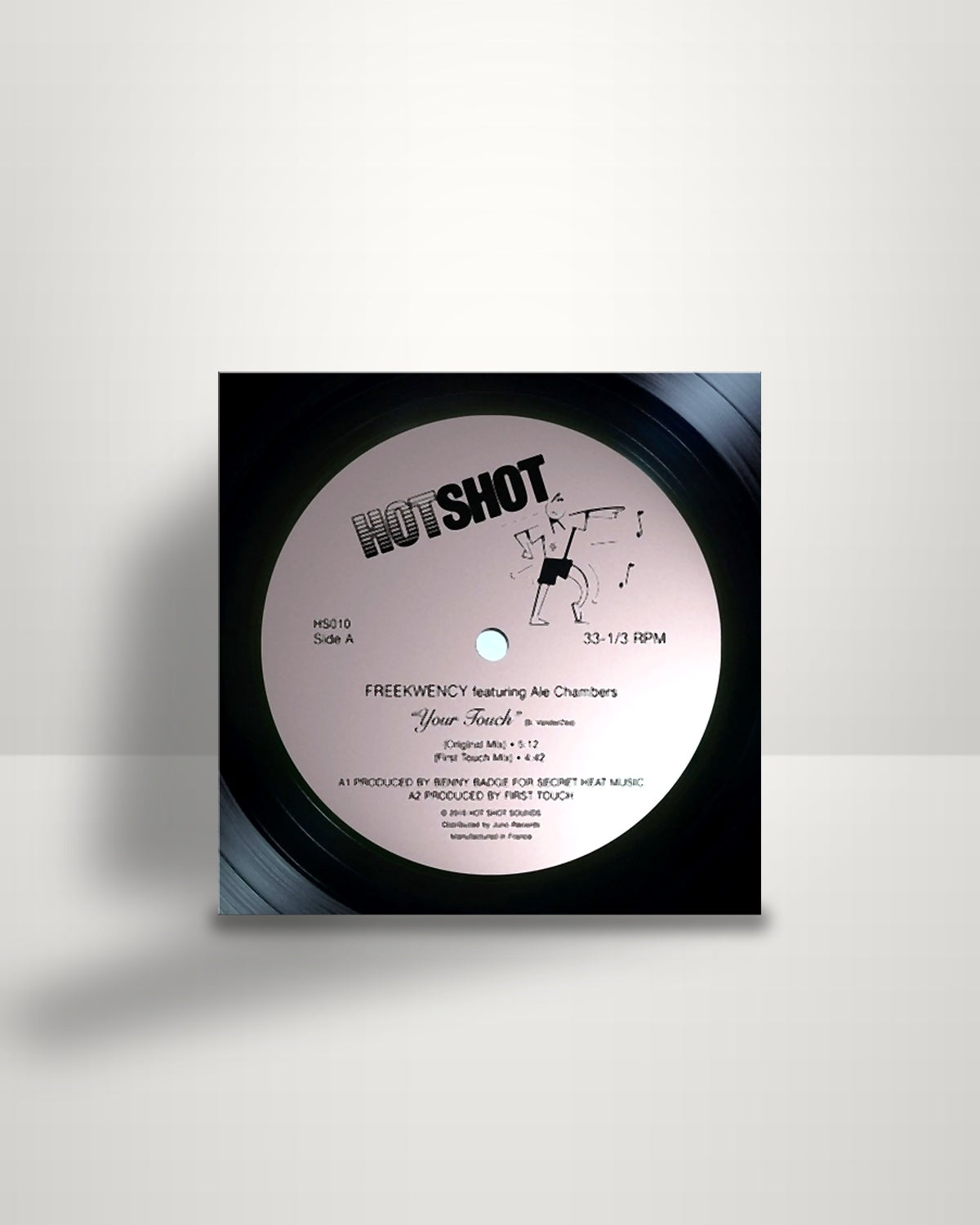 Freekwency Featuring Ale Chambers – Your Touch - 12" - Hot Shot Sounds FR 2016