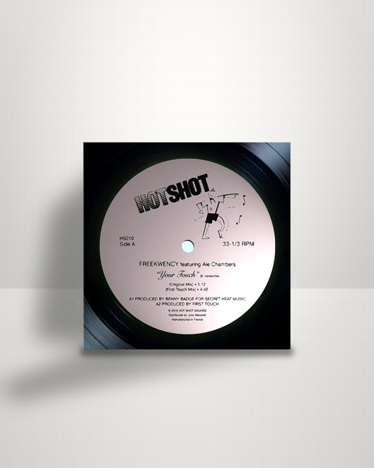 Freekwency Featuring Ale Chambers – Your Touch - 12" - Hot Shot Sounds FR 2016