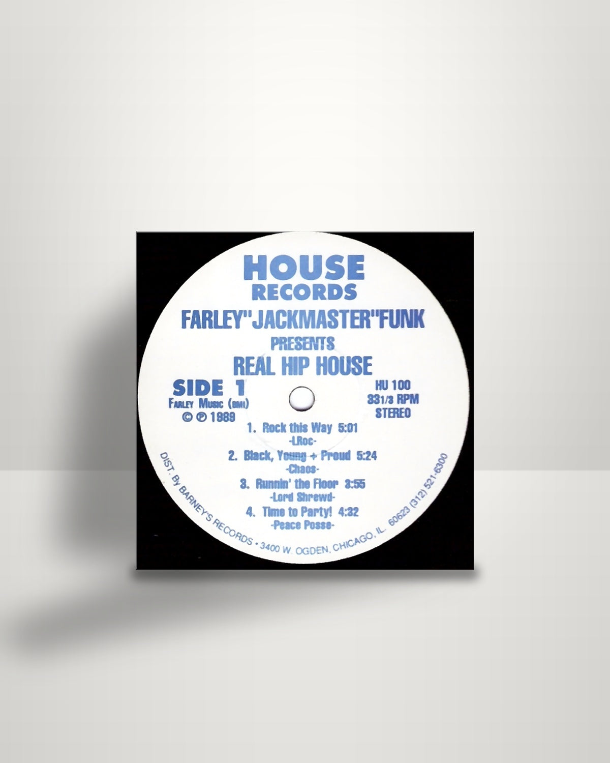 Various – Real Hip House - LP - House Records US 1989