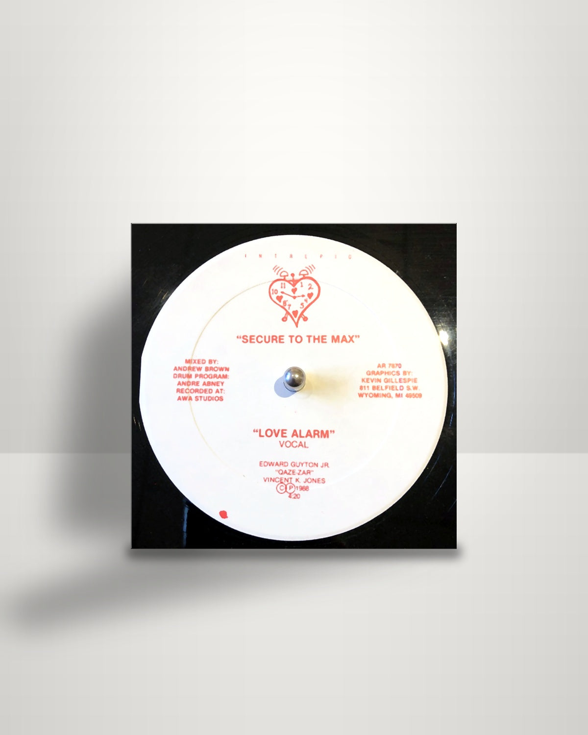 Secure To The Max – Love Alarm - 12" - Intrepid US 1988