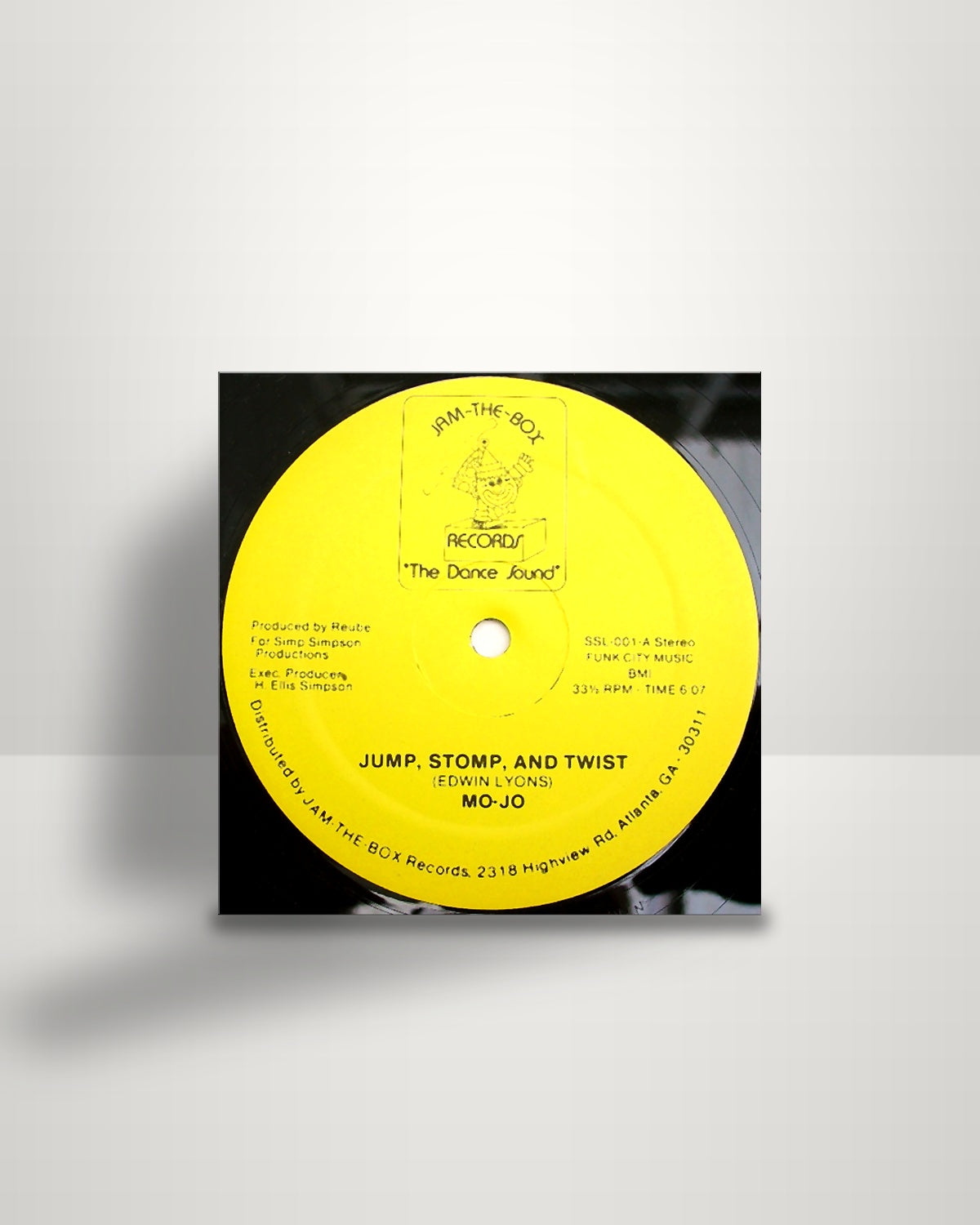 Mo-Jo – Jump, Stomp And Twist - 12" - Jam The Box Records US 1984
