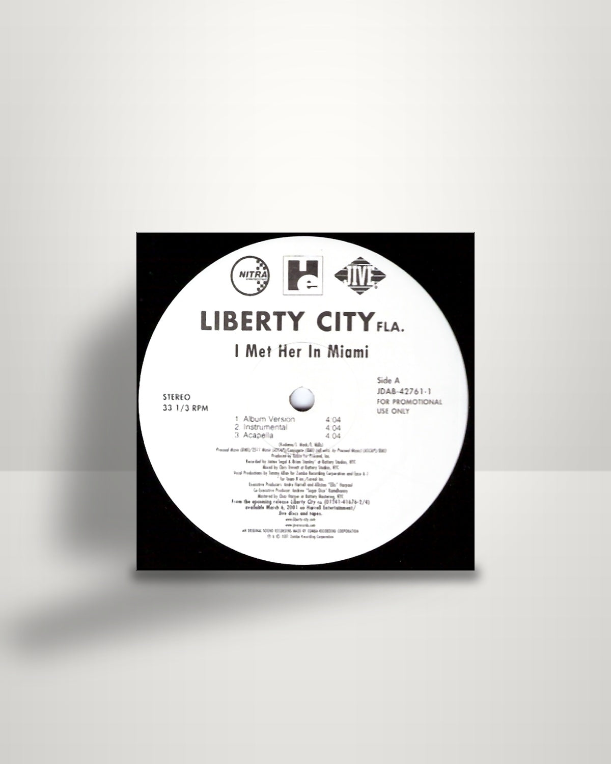 Liberty City – I Met Her In Miami - 12" - Jive US 2001