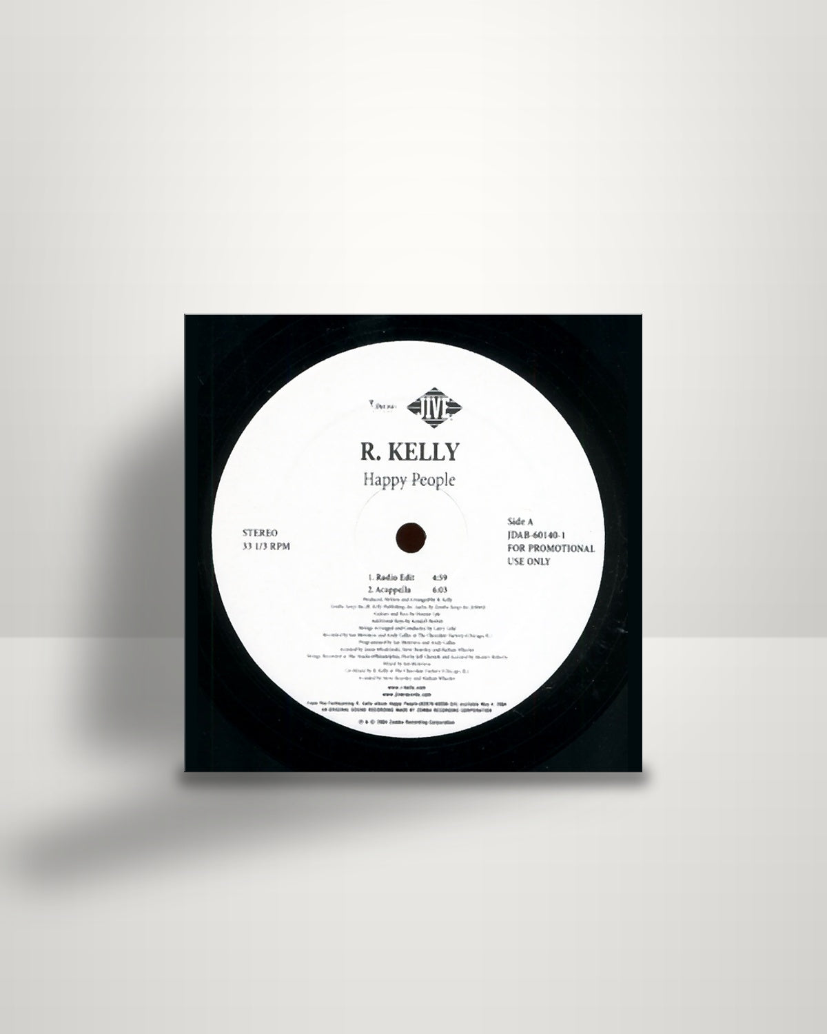R. Kelly – Happy People - 12" - Jive US 2004