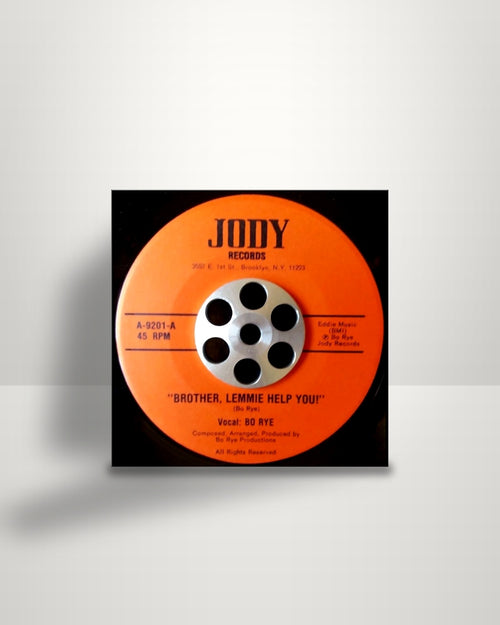 Bo Rye – Brother, Lemmie Help You! - 7" - Jody Records US 1990
