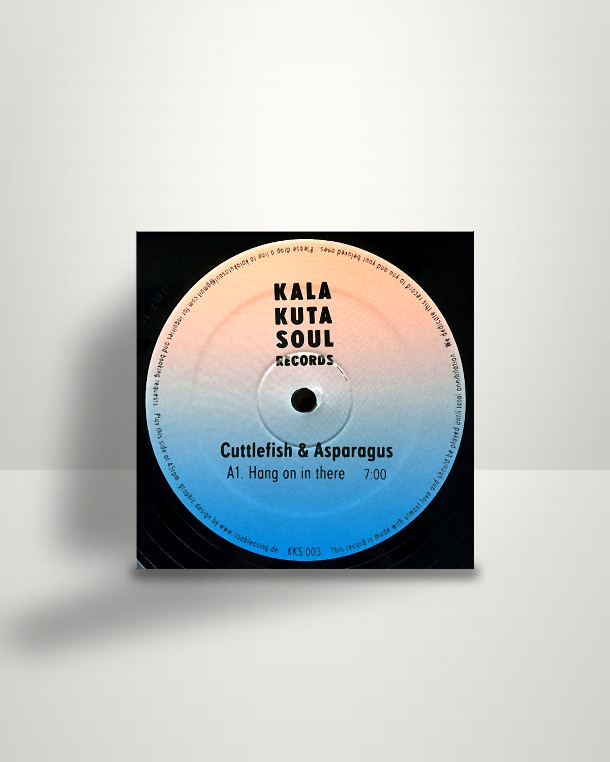 Cuttlefish & Asparagus – Hang On In There - 12" - Kalakuta Soul Records DE 2015