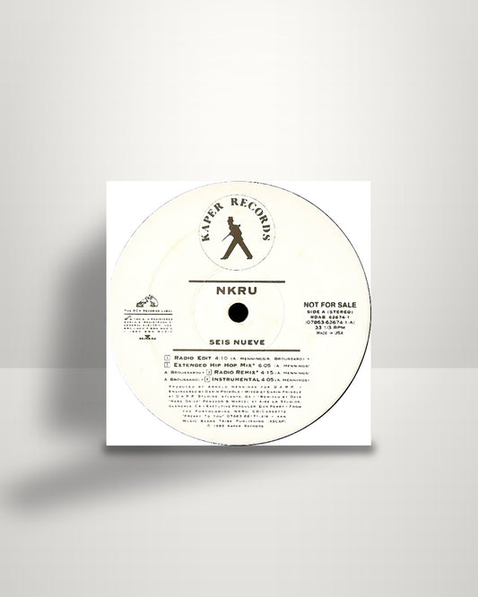NKRU – Seis Nueve / Computer Love - 12" - Kaper Records US 1993