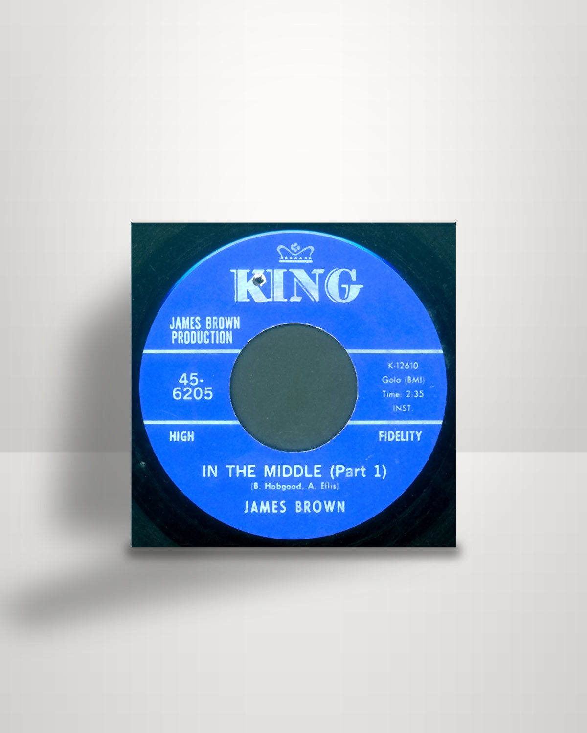 James Brown – In The Middle (Part 1) / Let's Unite The Whole World At Christmas - 7" - King Records US 1968