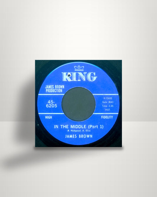 James Brown – In The Middle (Part 1) / Let's Unite The Whole World At Christmas - 7" - King Records US 1968