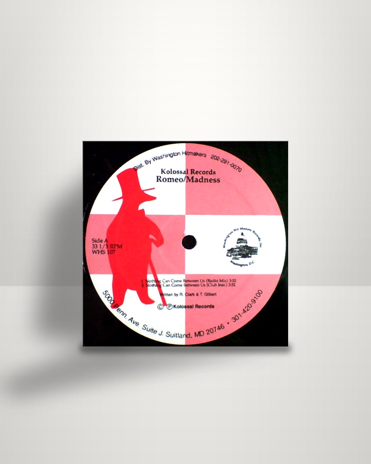 Romeo/Madness – Nothing Can Come Between Us - 12" - Kolossal Records US