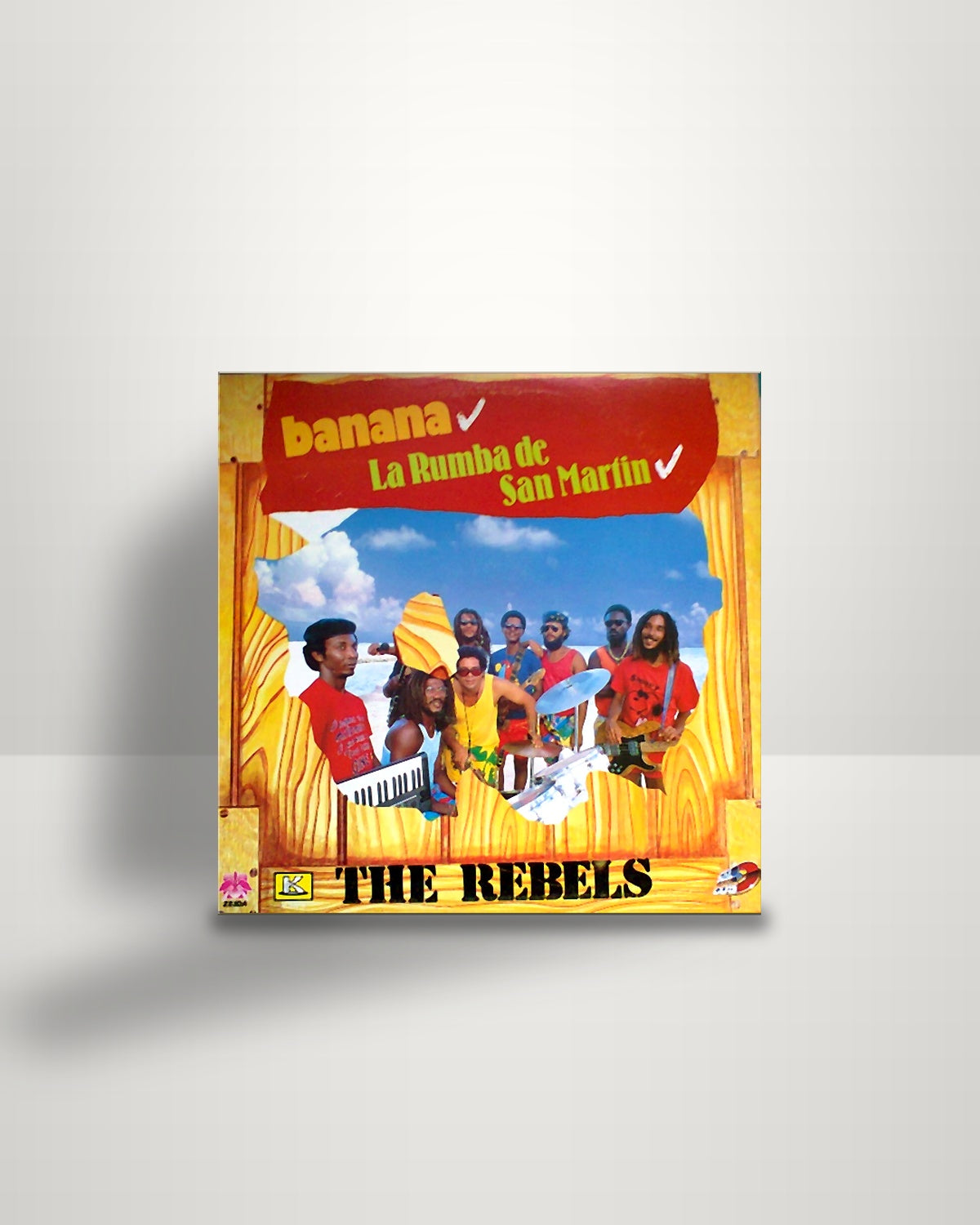 The Rebels – Banana - LP - Kubaney US 1989