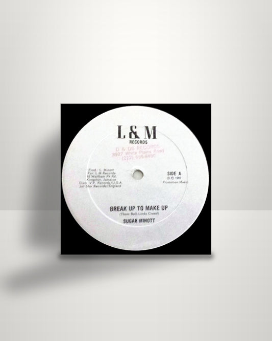 Sugar Minott – Break Up To Make Up - 12" - L & M Records JM 1987
