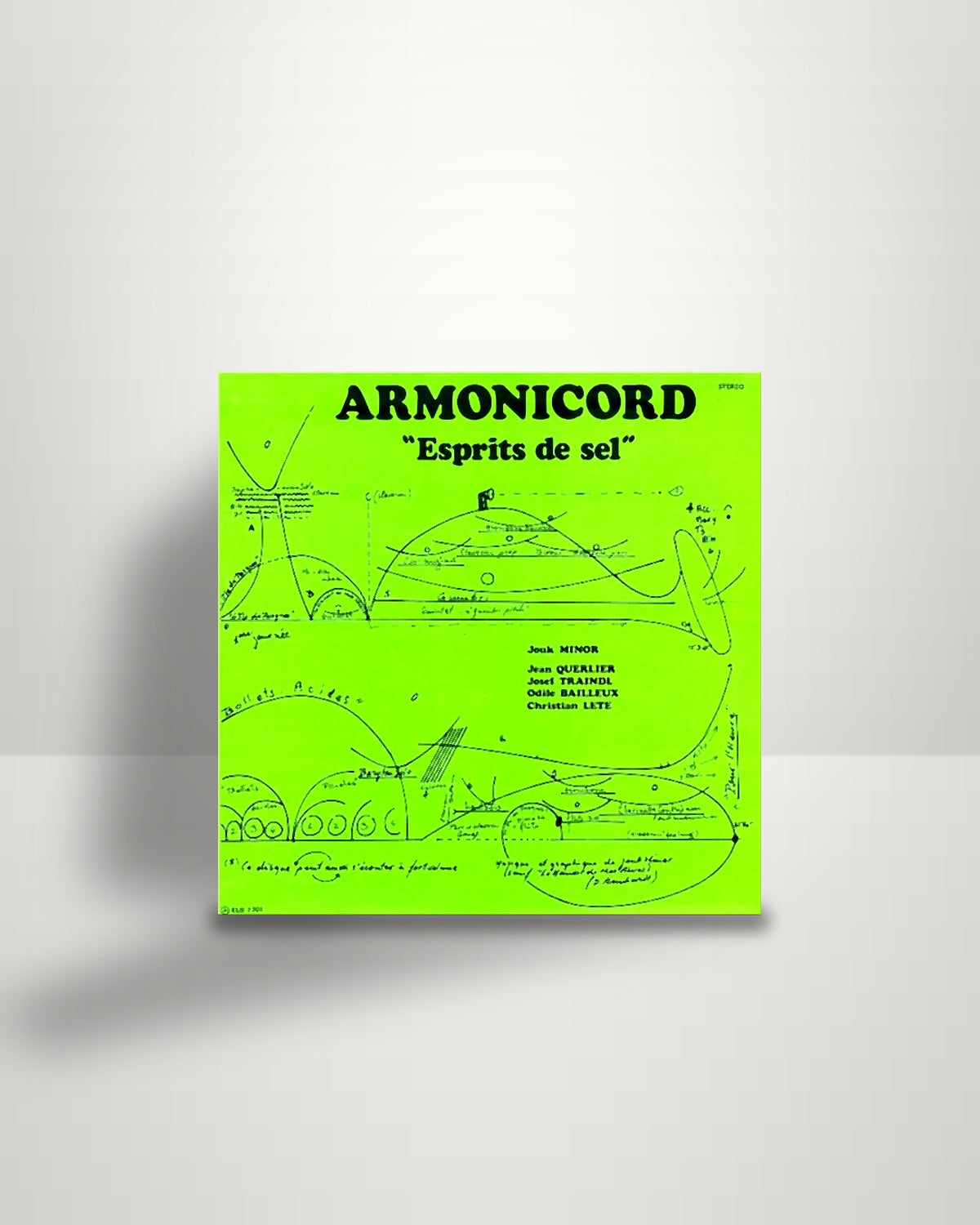 Armonicord – Esprits De Sel - LP - L'Electrobande FR 1977