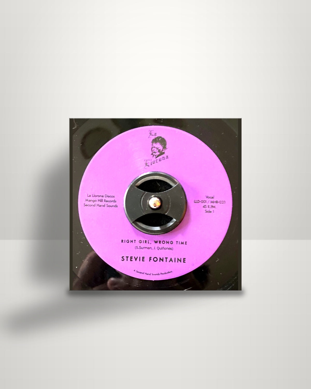 Stevie Fontaine – Right Girl, Wrong Time - 7" - La Llorona Discos US 2021