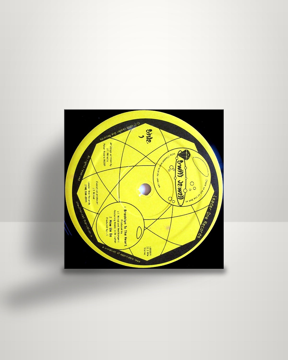 Swift Jewell – Brooklyn To The Heart - 12" - Leader One Records US 2000