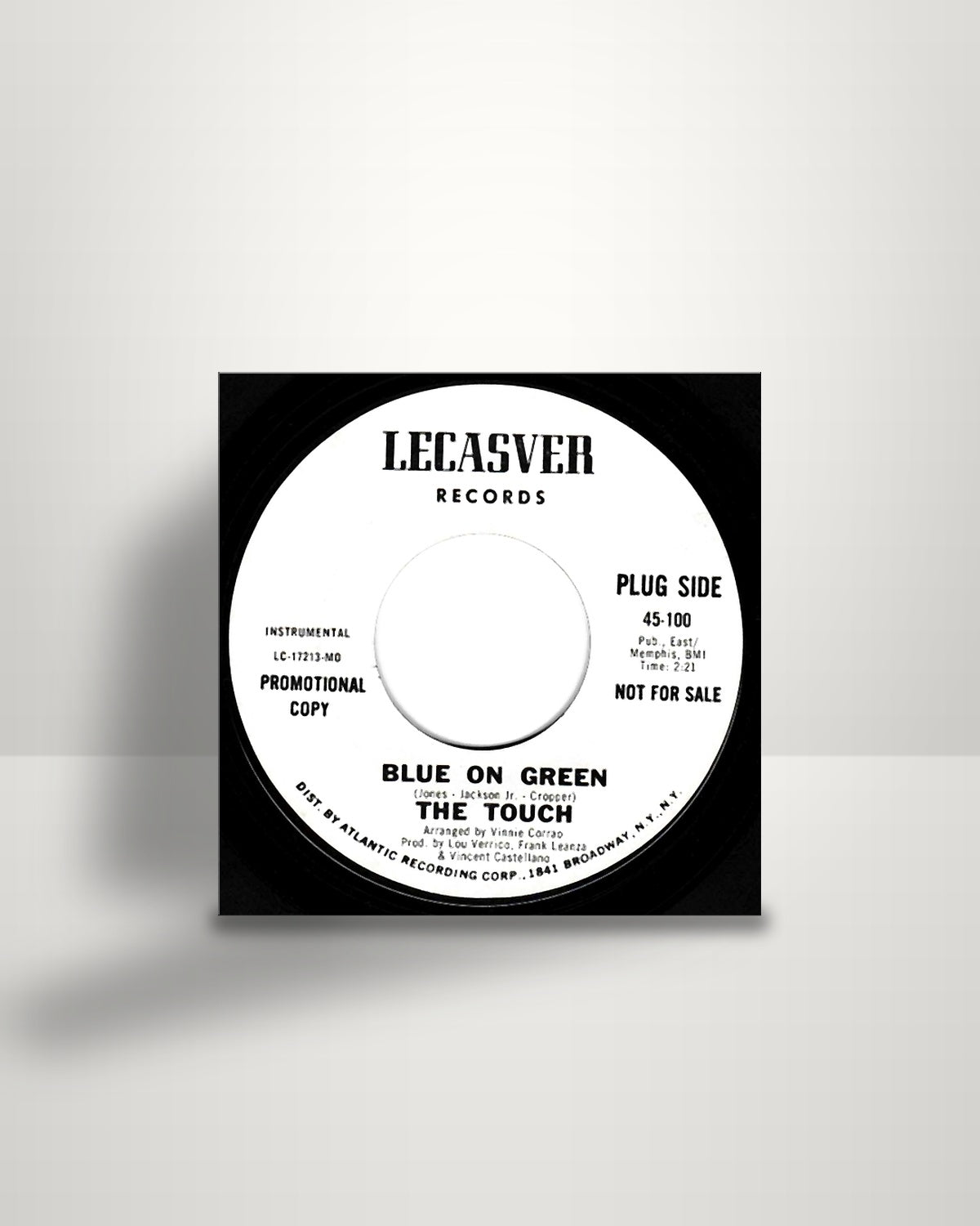 The Touch – Blue On Green - 7" - Lecasver US 1969
