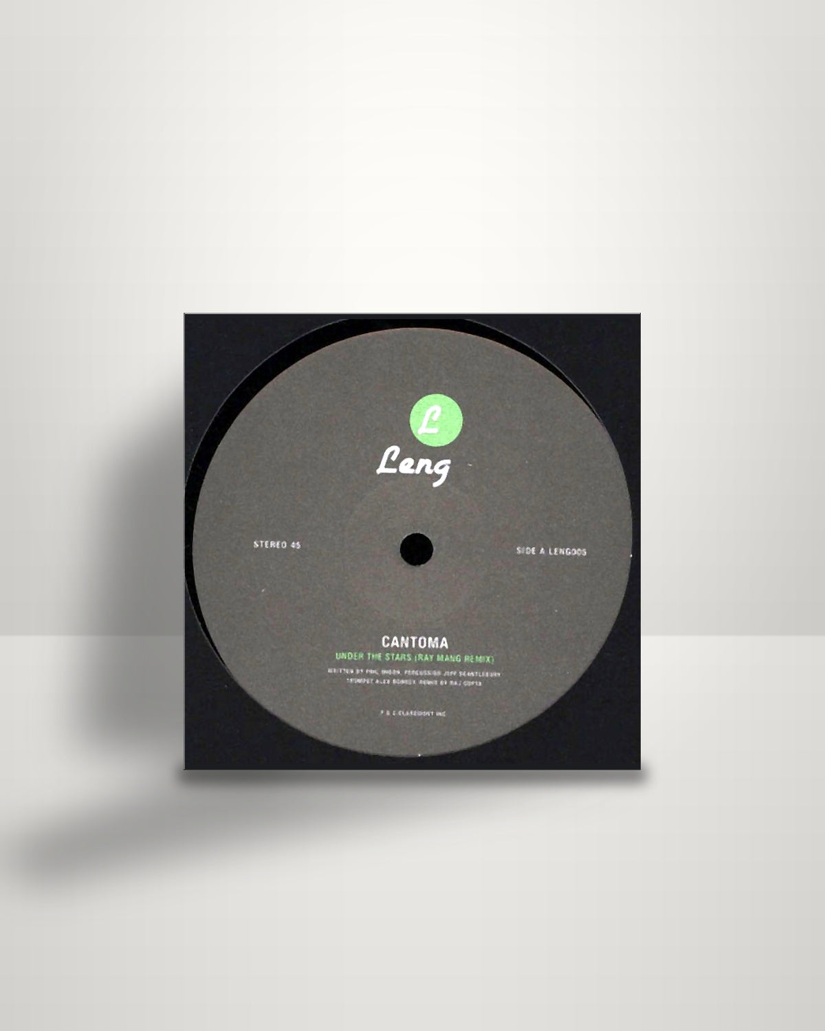 Cantoma – Under The Stars (Ray Mang Remix) / Gambarra (Lexx Remix) - 12" - Leng UK 2010