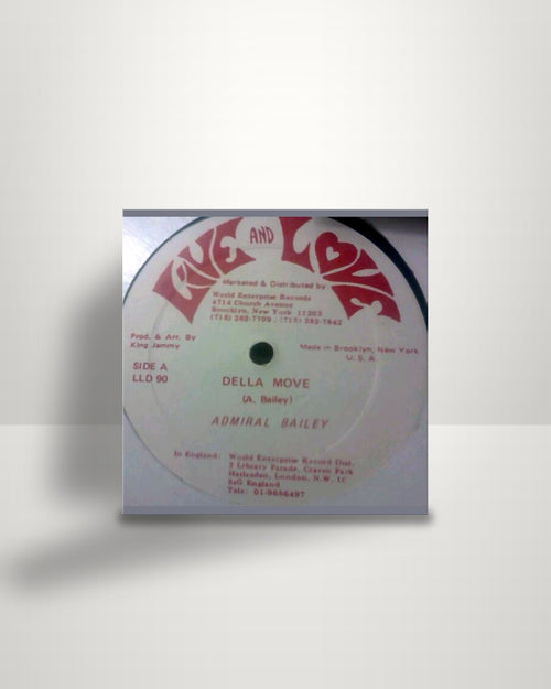 Admiral Bailey – Della Move - 12" - Live And Love US 1987