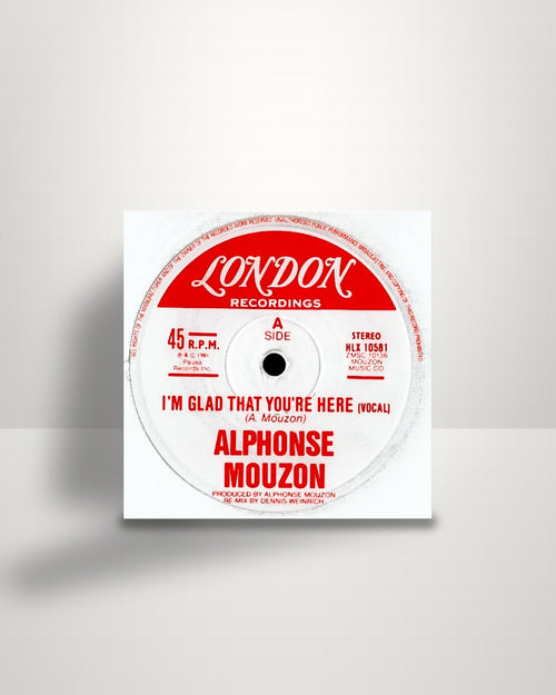 Alphonse Mouzon – I'm Glad That You're Here - 12" - London Records UK 1981