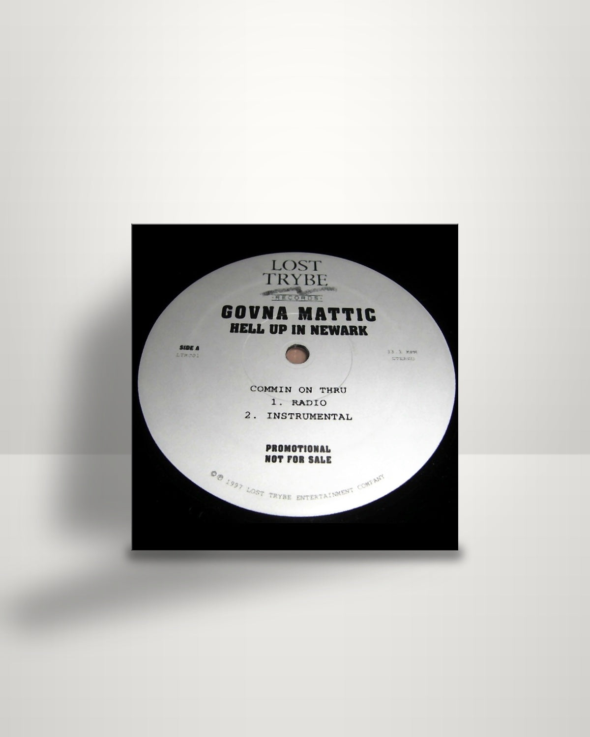 Gov Mattic – Hell Up In Newark - 12" - Lost Trybe Records US 1997