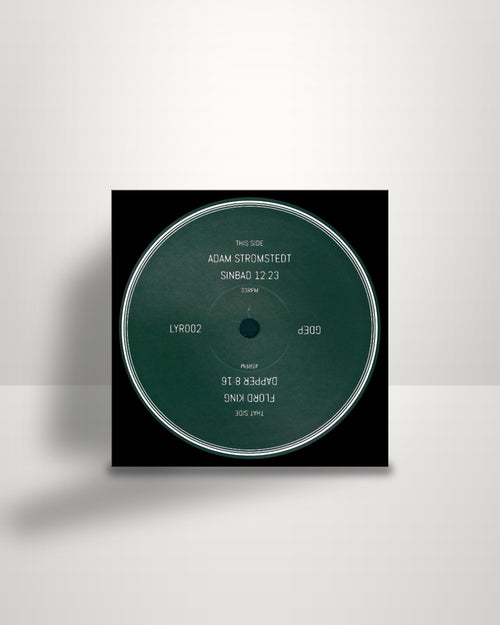 Adam Strömstedt / Flord King – GDEP - 12" - Lyssna Records SE 2016