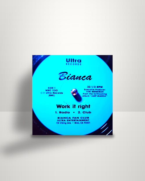 Bianca – Work It Right - 12" - Macola Record Co. US 1992