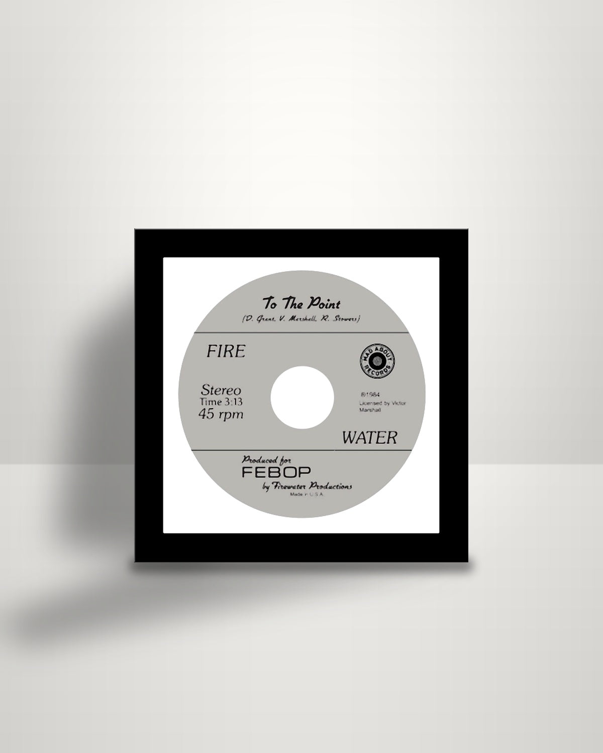 Fire Water – Twilight - 7" - Mad About Records PT 2025