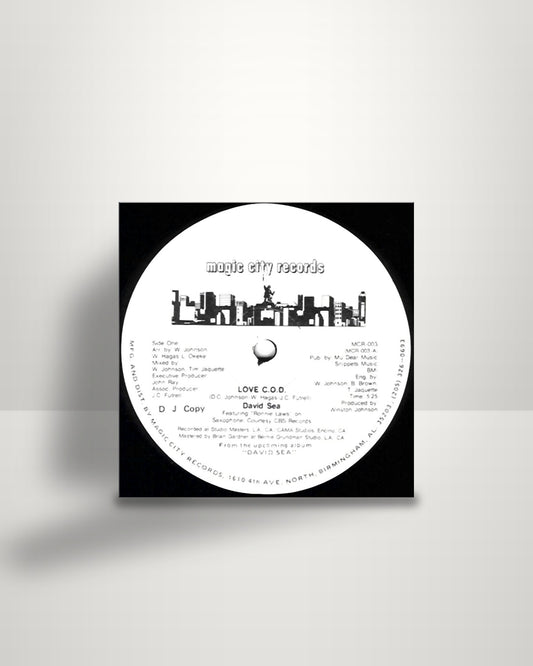 David Sea – Love C.O.D. - 12" - Magic City Records US 1986