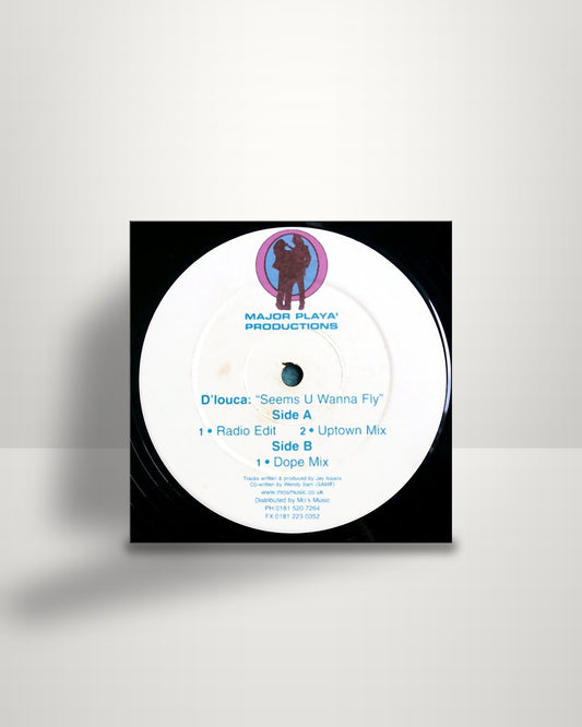 D'Louca – Seems U Wanna Fly - 12" - Major Playa' Productions UK
