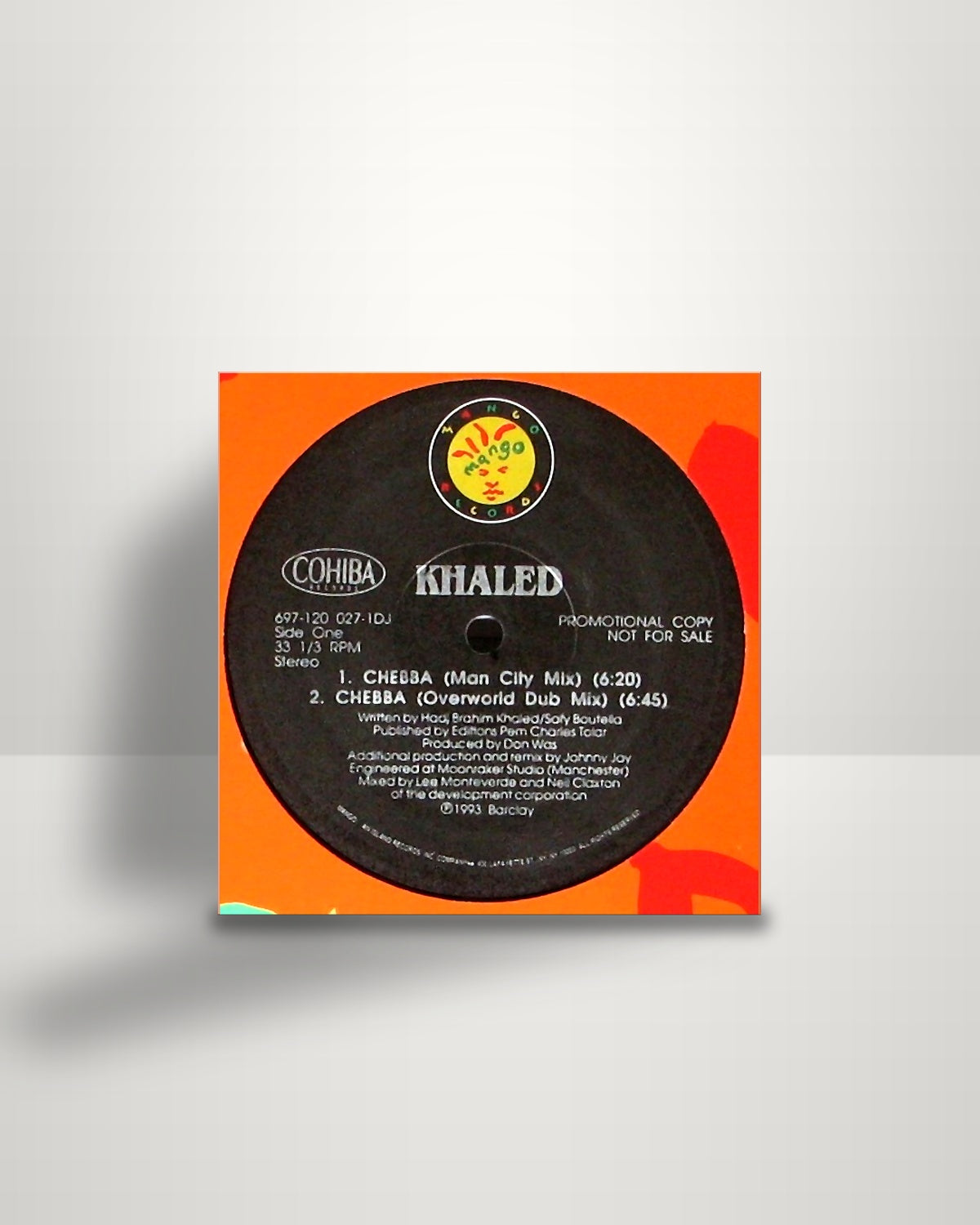 Khaled – Chebba - 12" - Mango US 1993