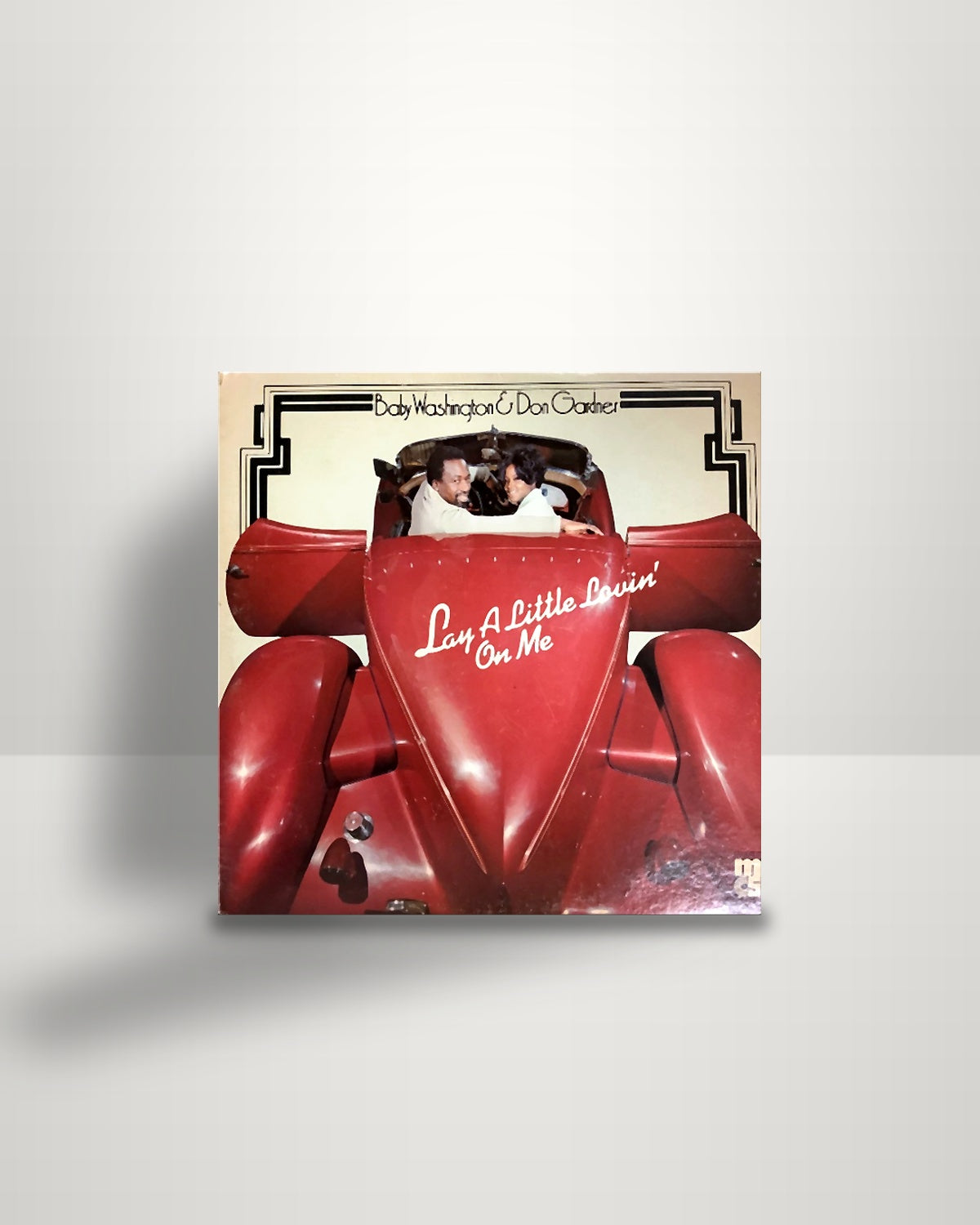 Baby Washington & Don Gardner – Lay A Little Lovin' On Me - LP - Master Five US 1973