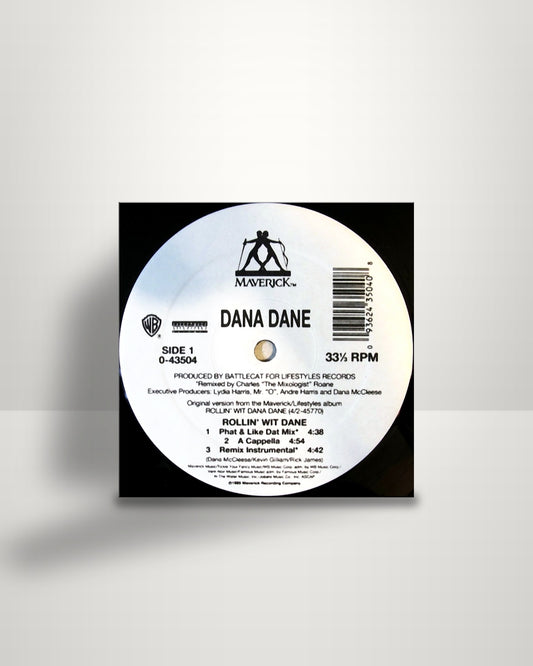 Dana Dane – Rollin' Wit Dane - 12" - Maverick US 1995