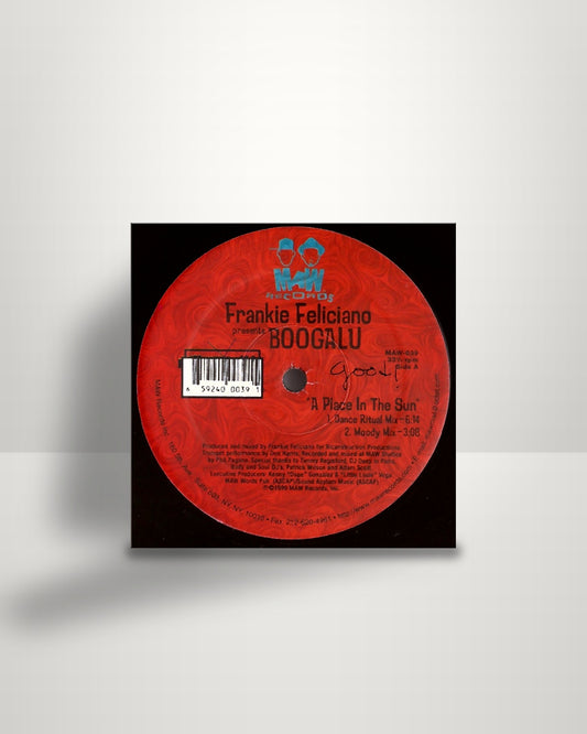 Frankie Feliciano Presents Boogalu – A Place In The Sun / One Note Samba - 12" - MAW Records US 1999